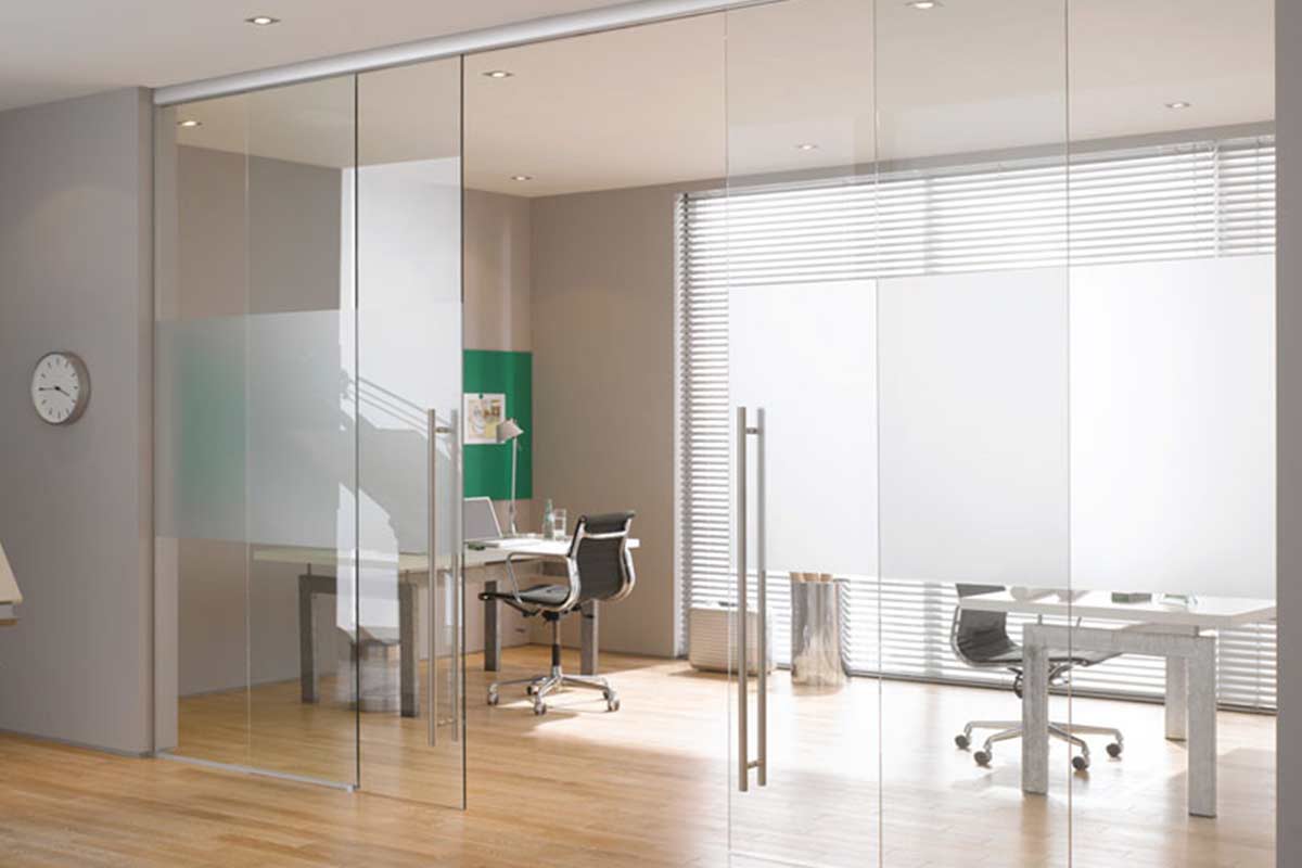 عکس پارتیشن اداری فریم لس