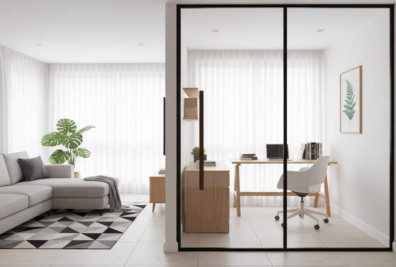 پارتیشن شیشه ای برای منزل